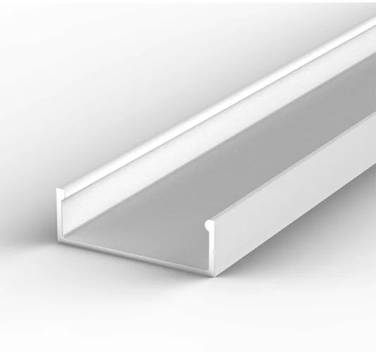 (30.8mm x 10mm) 2 Metre Surface Mounted White LED Profile P13-1