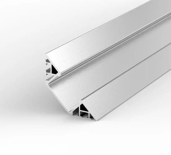 (22.7mm x 22.7mm) 1 Metre Surface Mounted Corner LED Profile P7-1