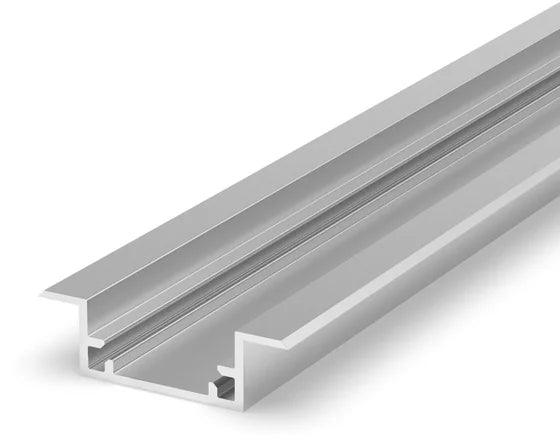 (19.2mm x 7.7mm) 2 Metre Waterproof LED Profile Silver Anodised P11-2