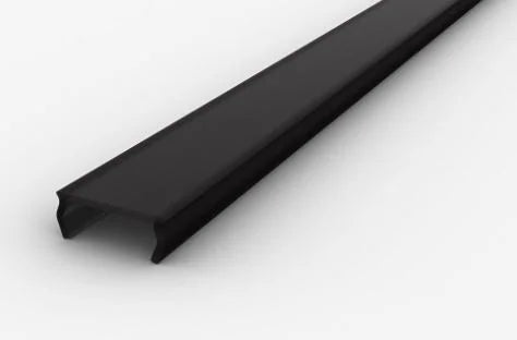 1 Metre C13 Strip Profile Black Opal Cover (for P3, P4, P6-2 P18-2) Flat-Top