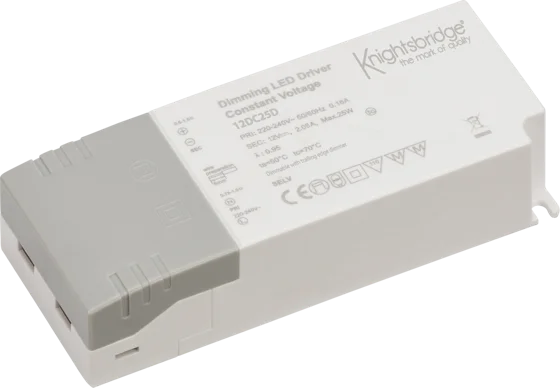 Knightsbridge 12V 25W - Dimmable LED Driver - IP20